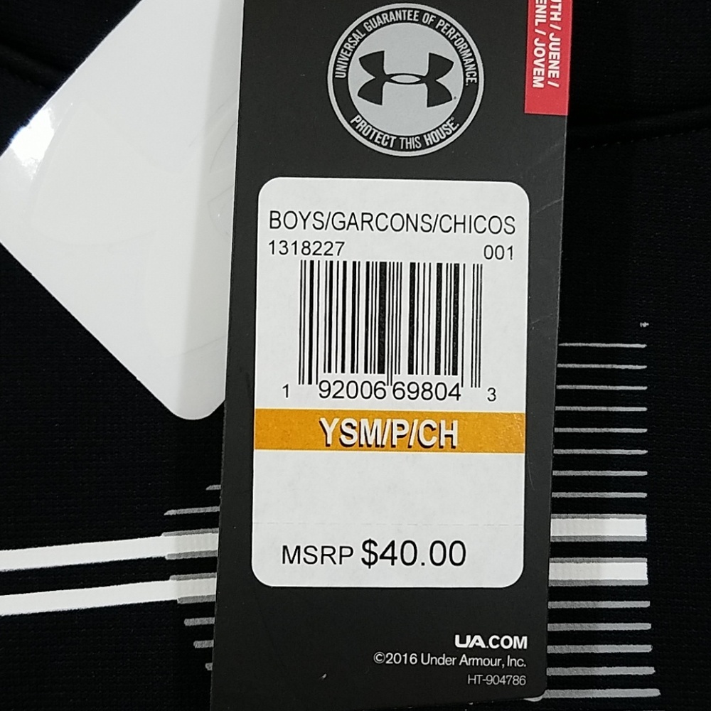 Under Armour Boys Fleece Hoodie - Picture 7 of 8